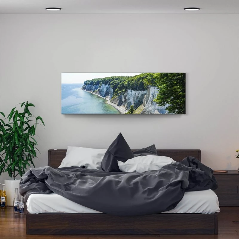 Keilrahmenbild 150x50cm, Strand & Meer Insel Rügen Ostsee