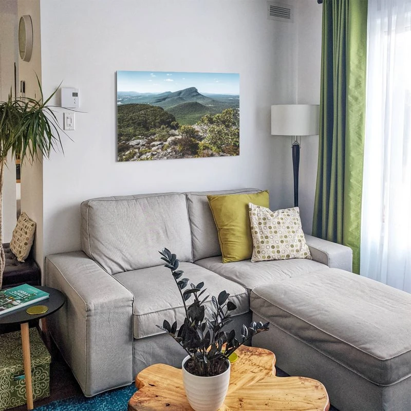 Alu-Dibond Bild Mount Abrupt Australien, Berge & Gebirge, 100x70cm groß