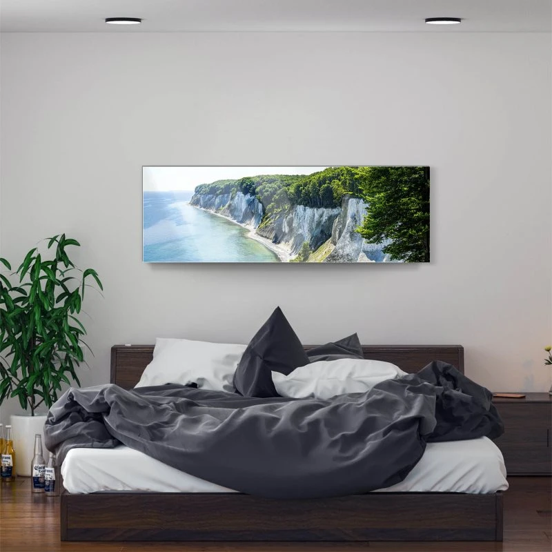 Strand & Meer Insel Rügen Ostsee als Acrylglasverbund Bild 150x50cm