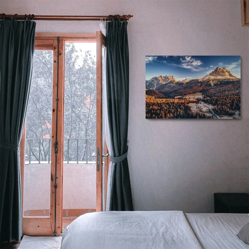 Berge & Gebirge Nationalpark Drei Zinnen Italien als Alu-Dibond Bild 60x40cm