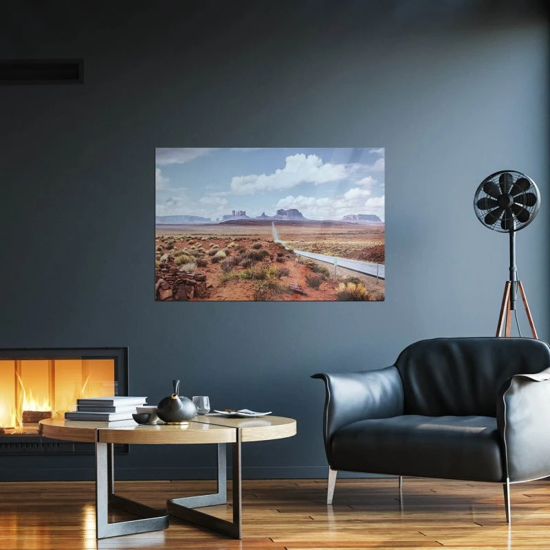 XXL Poster 200x150cm Berge & Gebirge USA Monument Valley