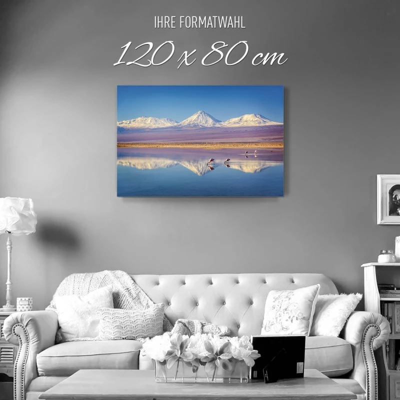 Berge & Gebirge Anden Atacama als Alu-Dibond Bild 120x80cm