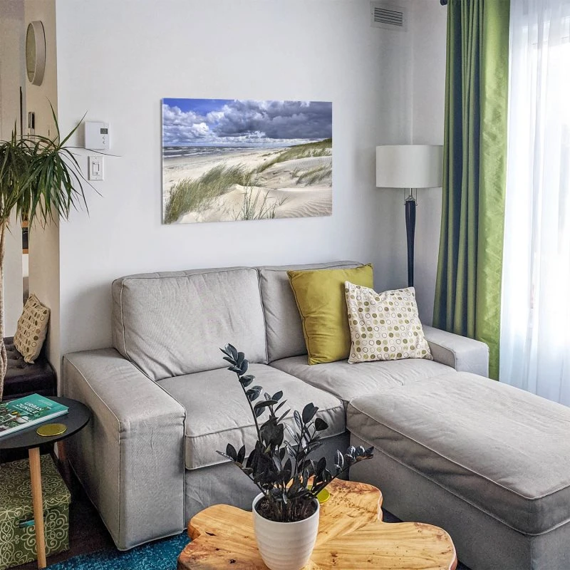 Strand & Meer Ostsee Strand Polen als Acrylglas Bild 120x60cm