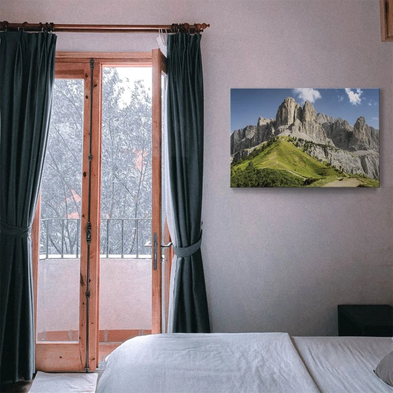 Berge & Gebirge Dolomiten Panorama als Keilrahmenbild 120x80cm