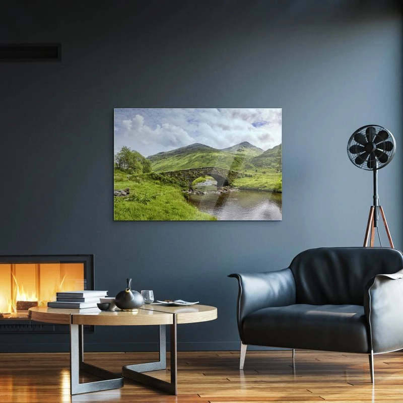 Berge & Gebirge Schottland Butter Bridge als Acrylglasverbund Bild 150x100cm
