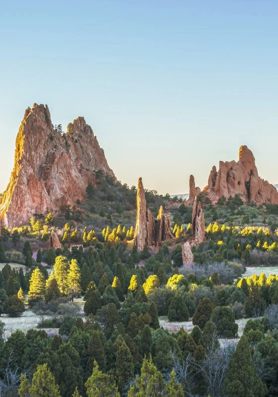Poster Garden of the Gods USA Berge & Gebirge, 70x100cm groß