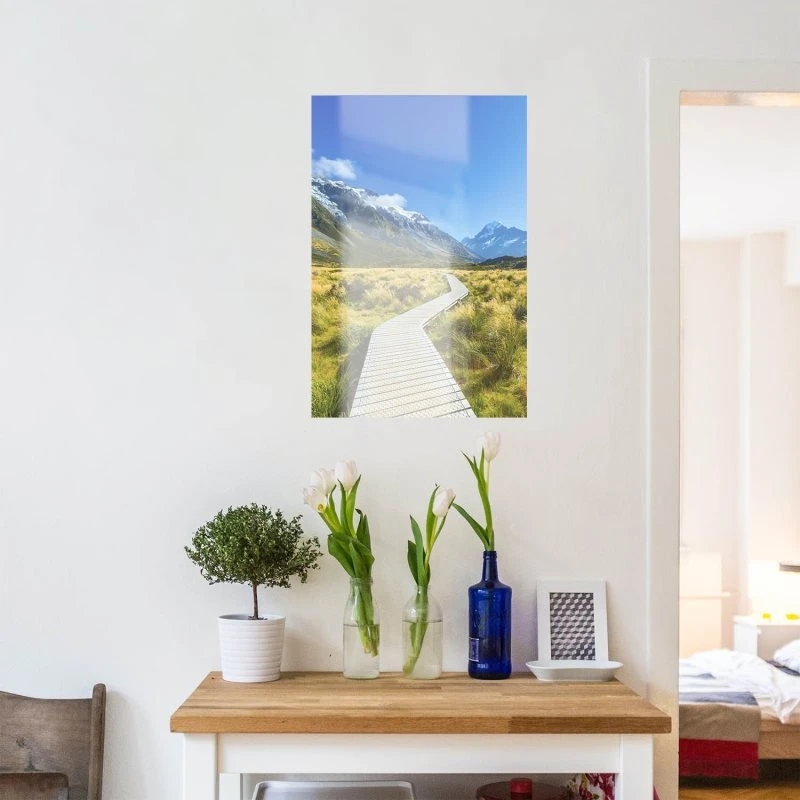 WandPoster Berge & Gebirge Mount Cook National Park Neuseeland, 60x80cm