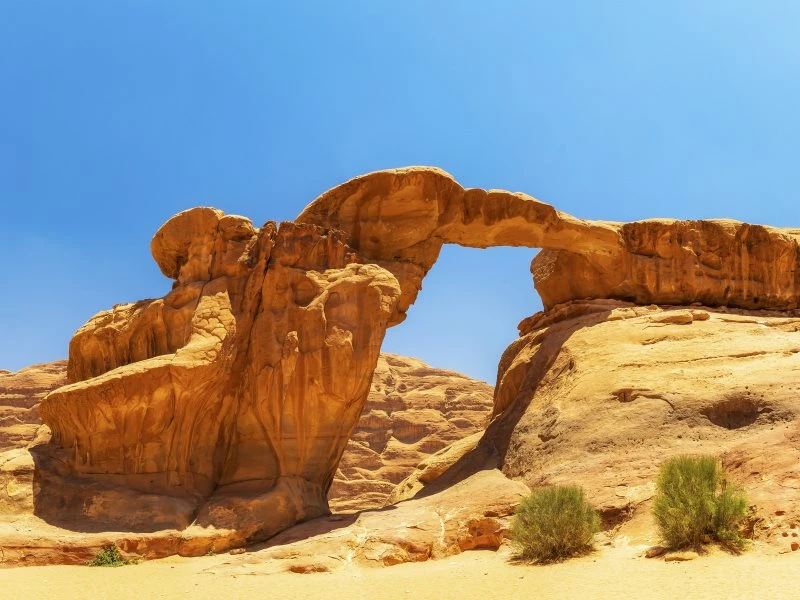 XXL Poster 200x150cm Berge & Gebirge Wadi Rum Wüste