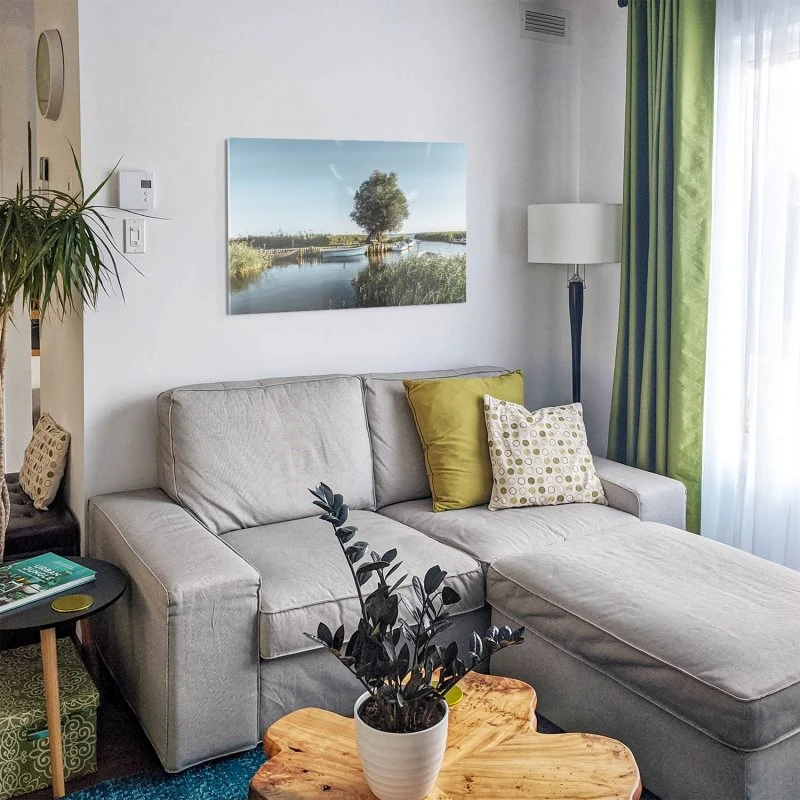 Acrylglasbild 150x50cm groß Strand & Meer Zempin Insel Usedom