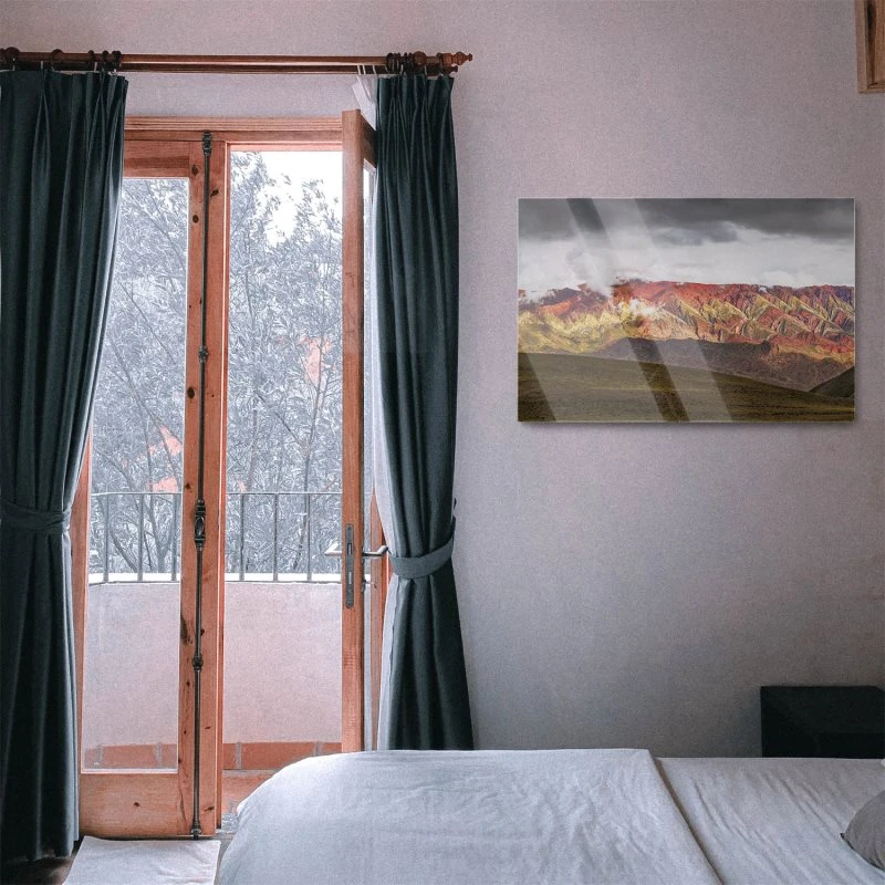 Berge & Gebirge 14 Farben als Acrylglasverbund Bild 120x80cm