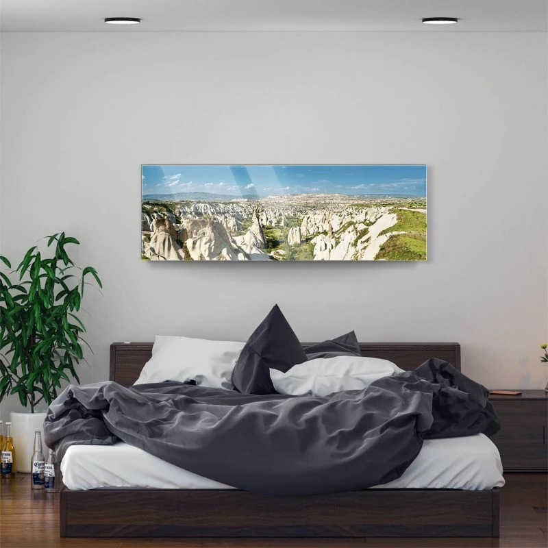 Berge & Gebirge Kappadokien Türkei als Acrylglasverbund Bild 150x50cm