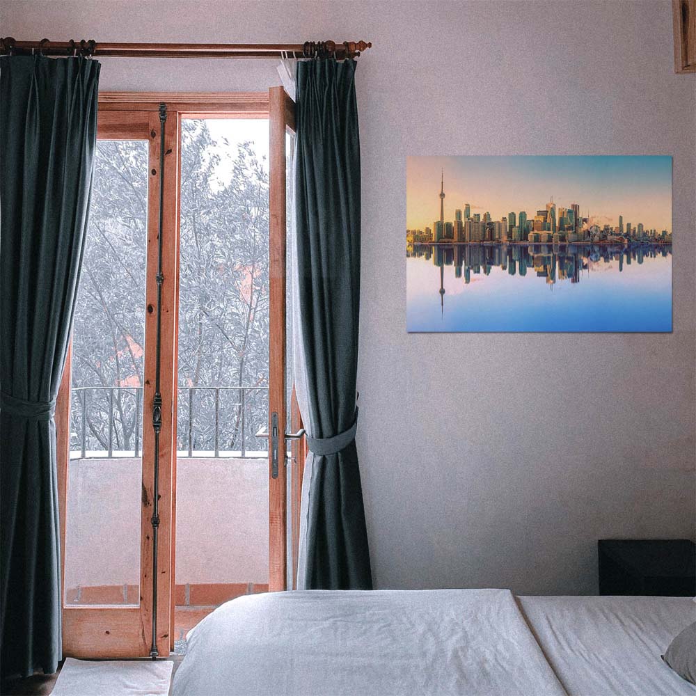 Poster Toronto, Kanada Skyline, 100x75cm groß
