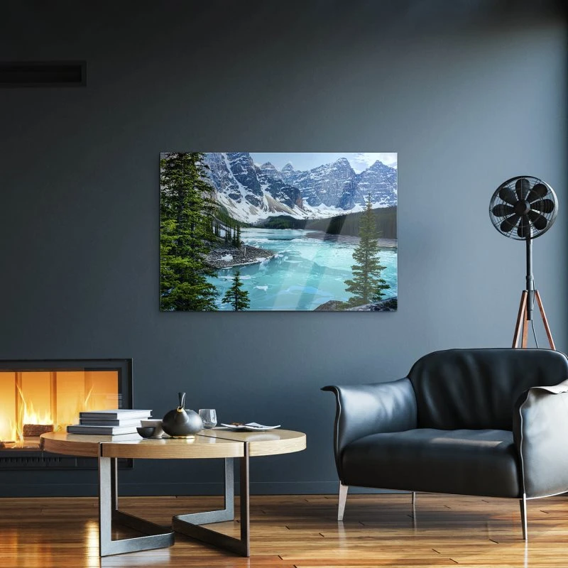 Flüsse & Seen Lake Moraine als Acrylglas Bild 120x60cm