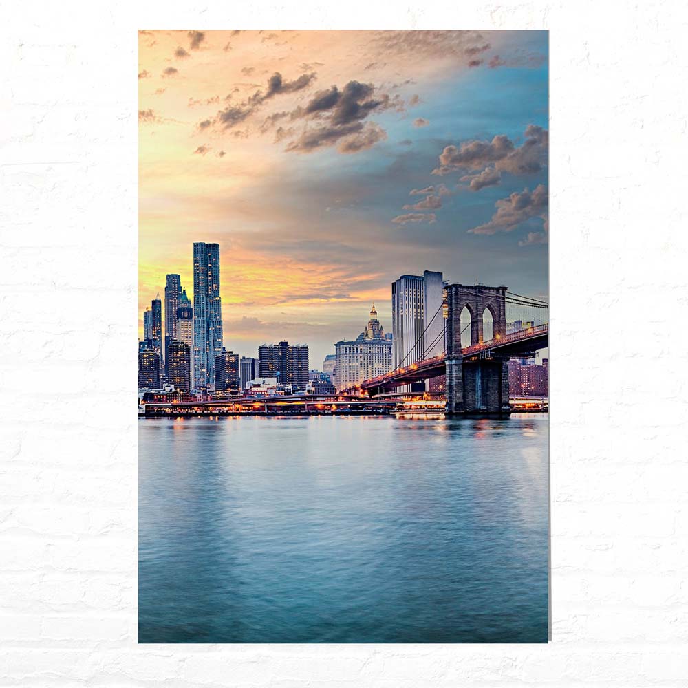 Skyline New York City Poster XXL 100x150cm im Hochformat