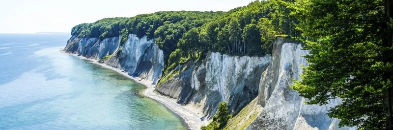 Keilrahmenbild 150x50cm, Strand & Meer Insel Rügen Ostsee
