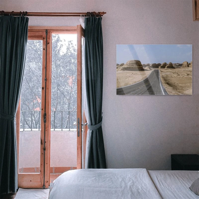 Berge & Gebirge Wüste Gobi als Acrylglas Bild 120x60cm