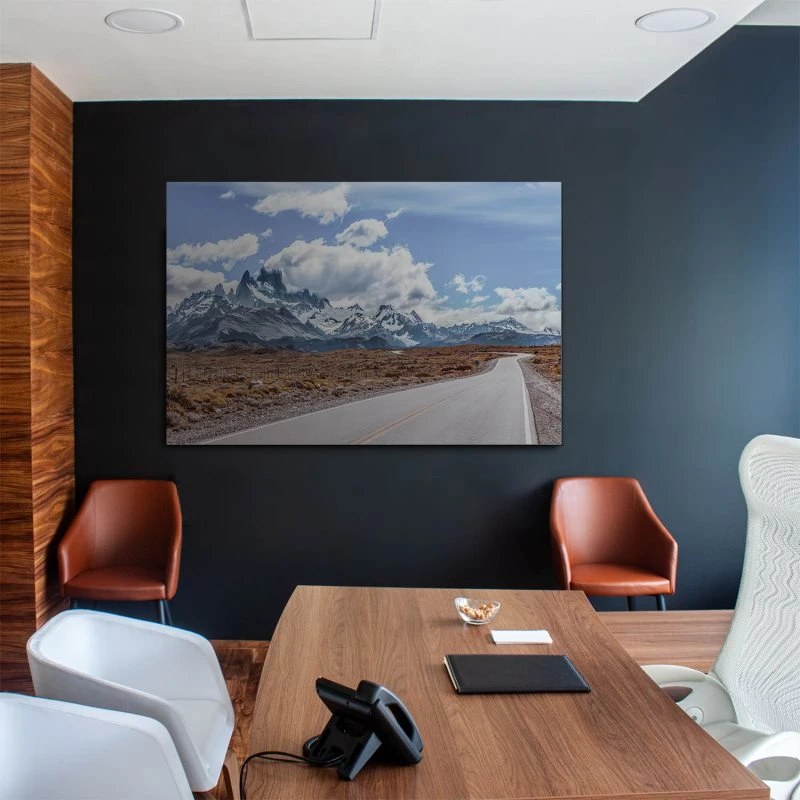 Alu-Dibond Bild XXL, Berge & Gebirge Fitz Roy 160x120cm groß