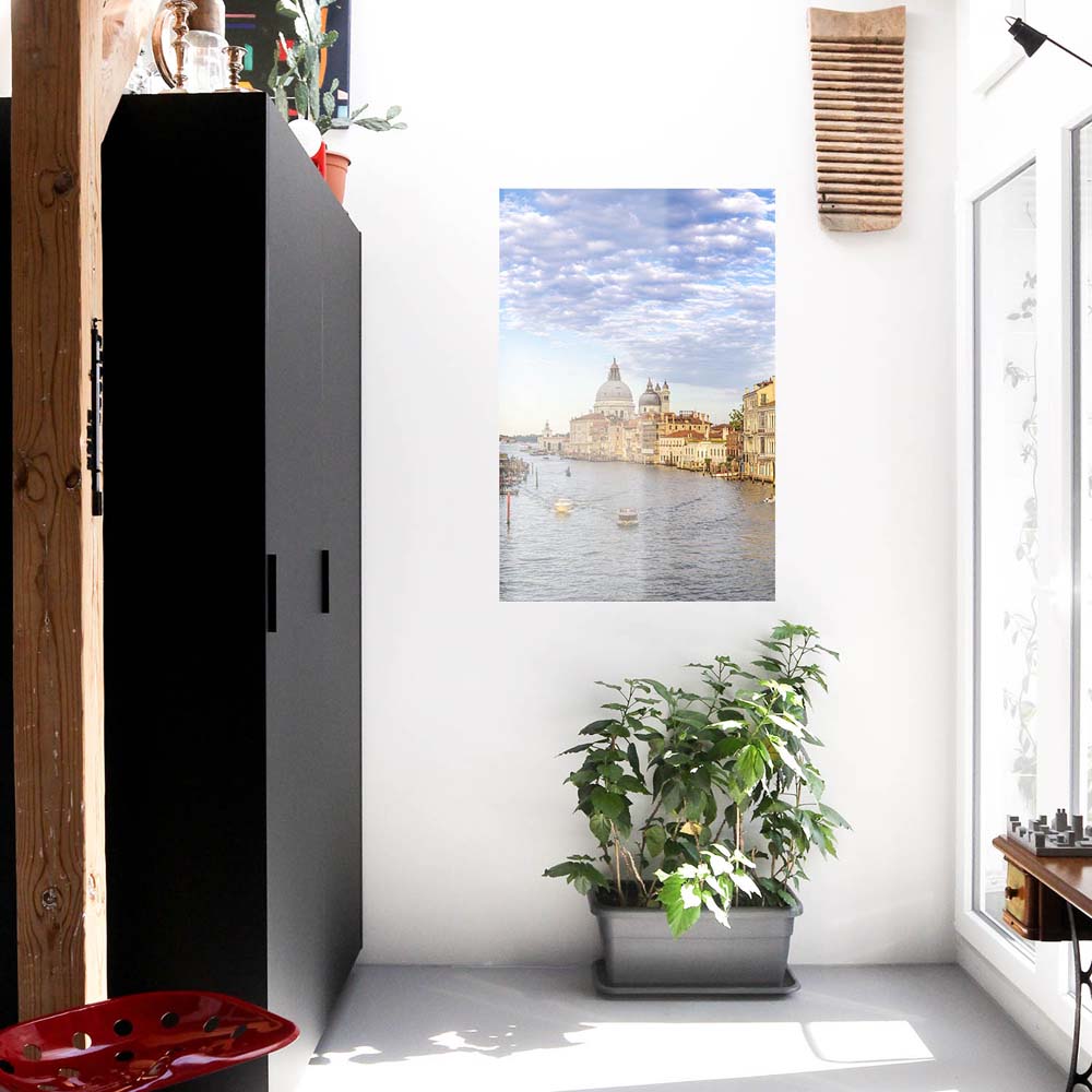 WandPoster XXL Hochformat Skyline Canal Grande in Venedig, 100x150cm