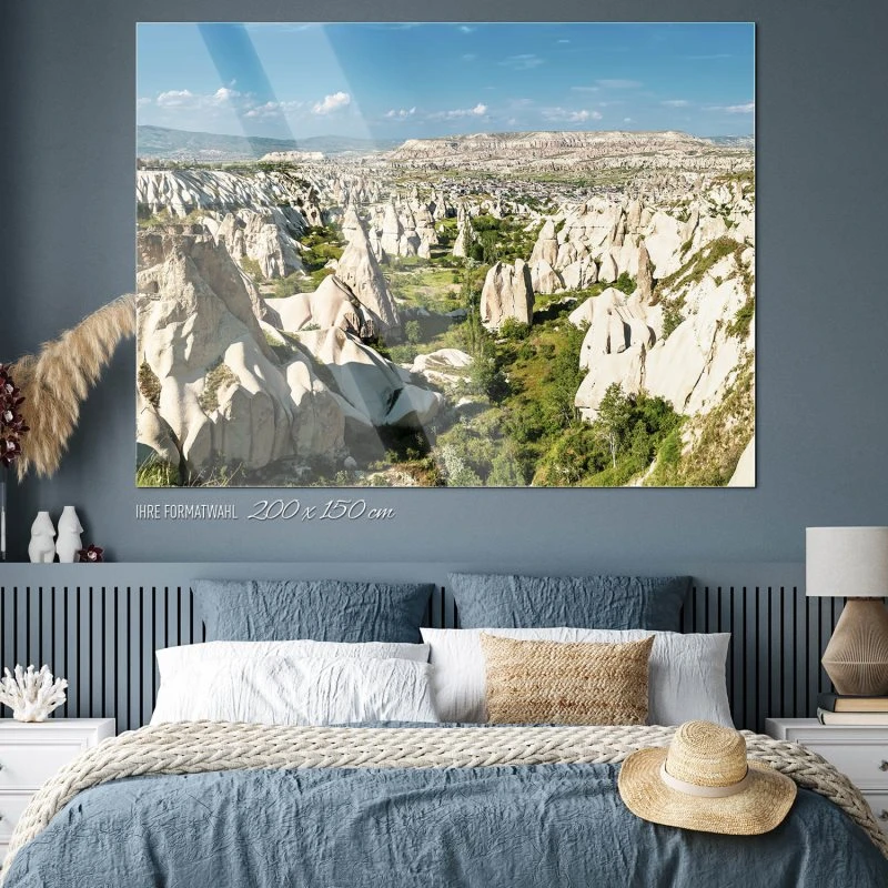 Berge & Gebirge Kappadokien Türkei als Acrylglasverbund Bild 200x150cm