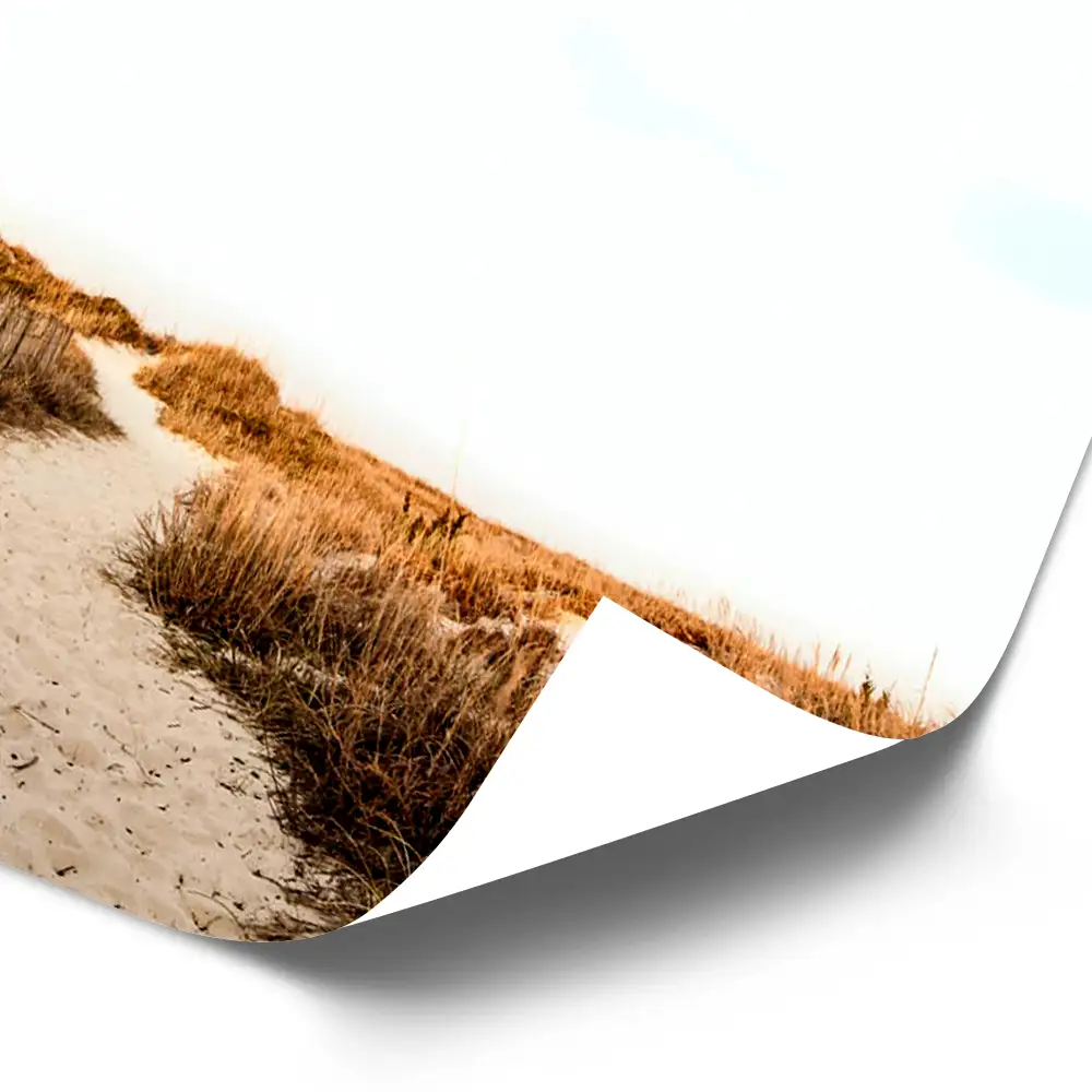 Poster 40x60cm im Hochformat, Seegras Feeling Strand & Meer