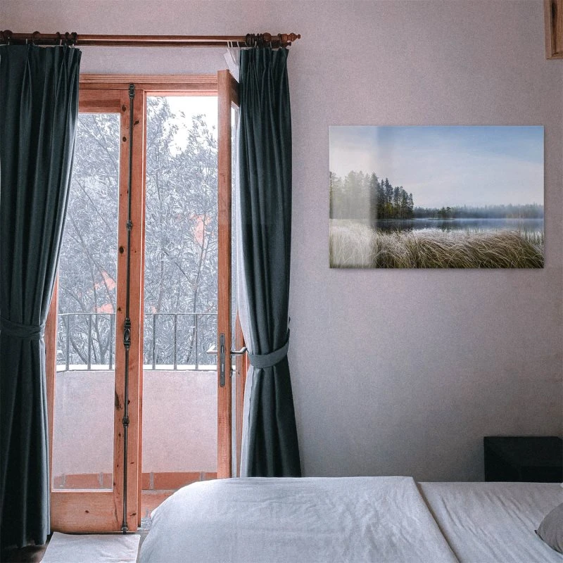 Flüsse & Seen Seelandschaft Finnland als Acrylglas Bild 120x60cm