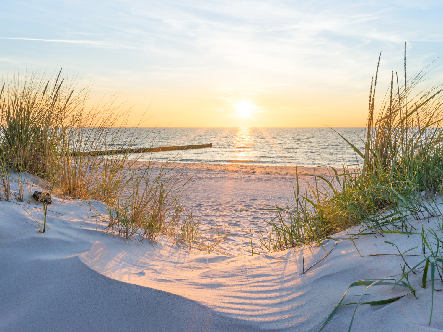 Ostsee Sonnenuntergang