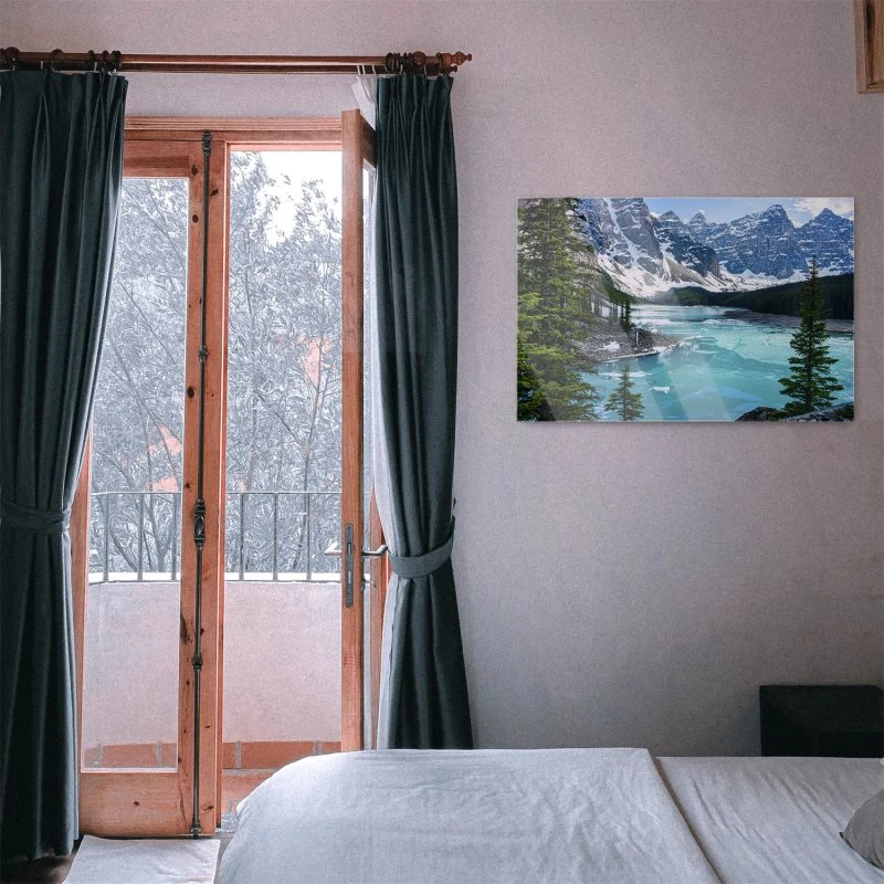 Flüsse & Seen Lake Moraine als Acrylglas Bild 120x60cm