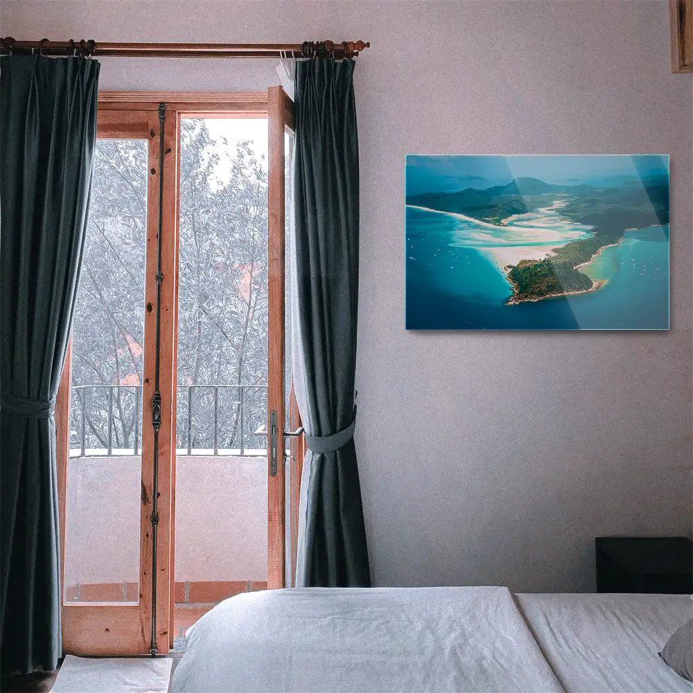 Strand & Meer Panorama Australien als Acrylglasverbund Bild 60x40cm