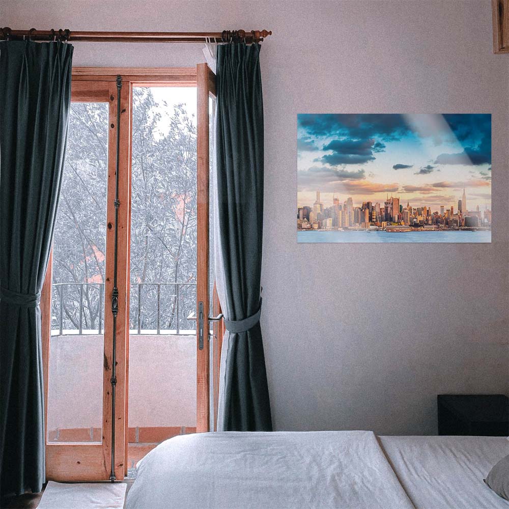 WandPoster Skyline Panorama von New York, 50x50cm