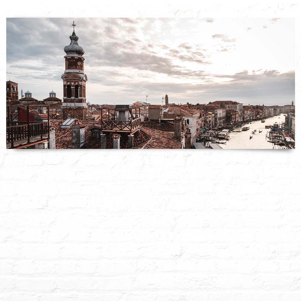 WandPoster 110x50cm Über den Dächern von Venedig, Skyline