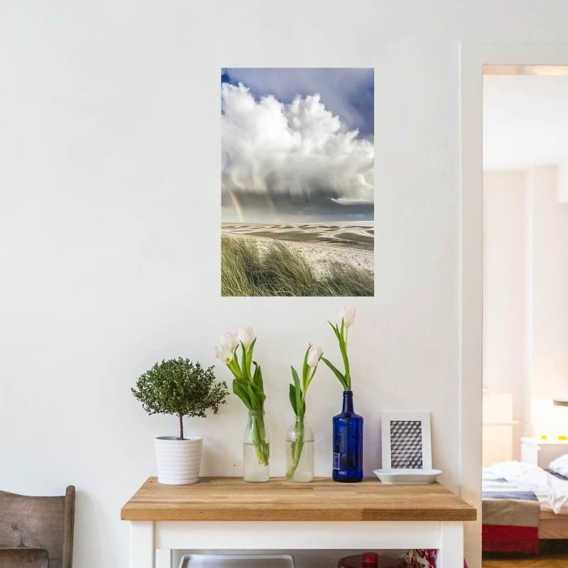 Poster 50x70cm Wattenmeer Nordsee Strand & Meer