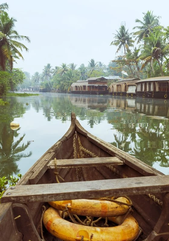 Poster Kumarakom Indien Flüsse & Seen, 70x100cm groß